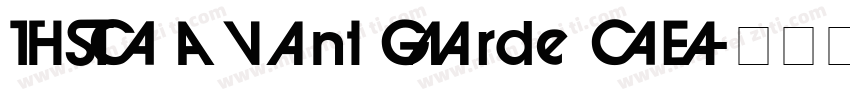 ITC Avant Garde CE字体转换